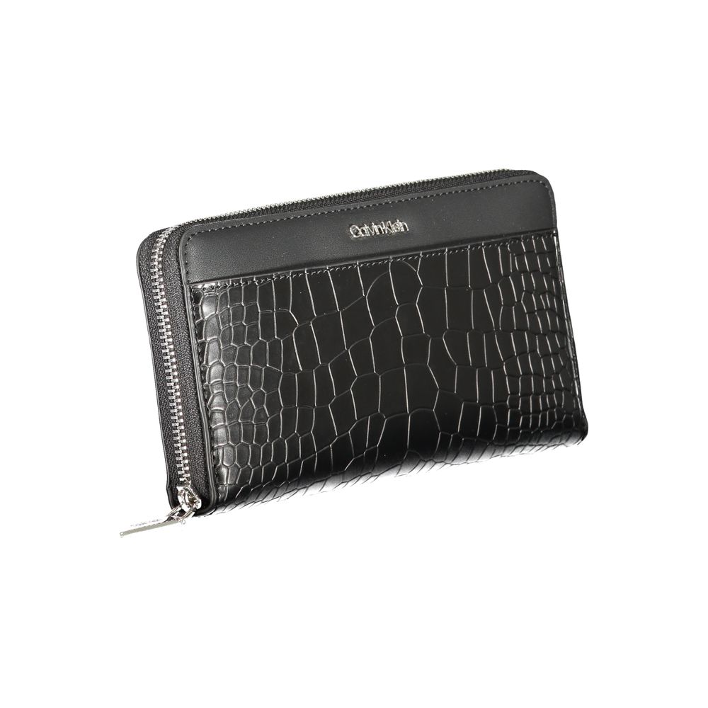 Black Polyester Wallet