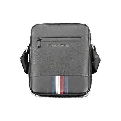 Black Polyethylene Shoulder Bag