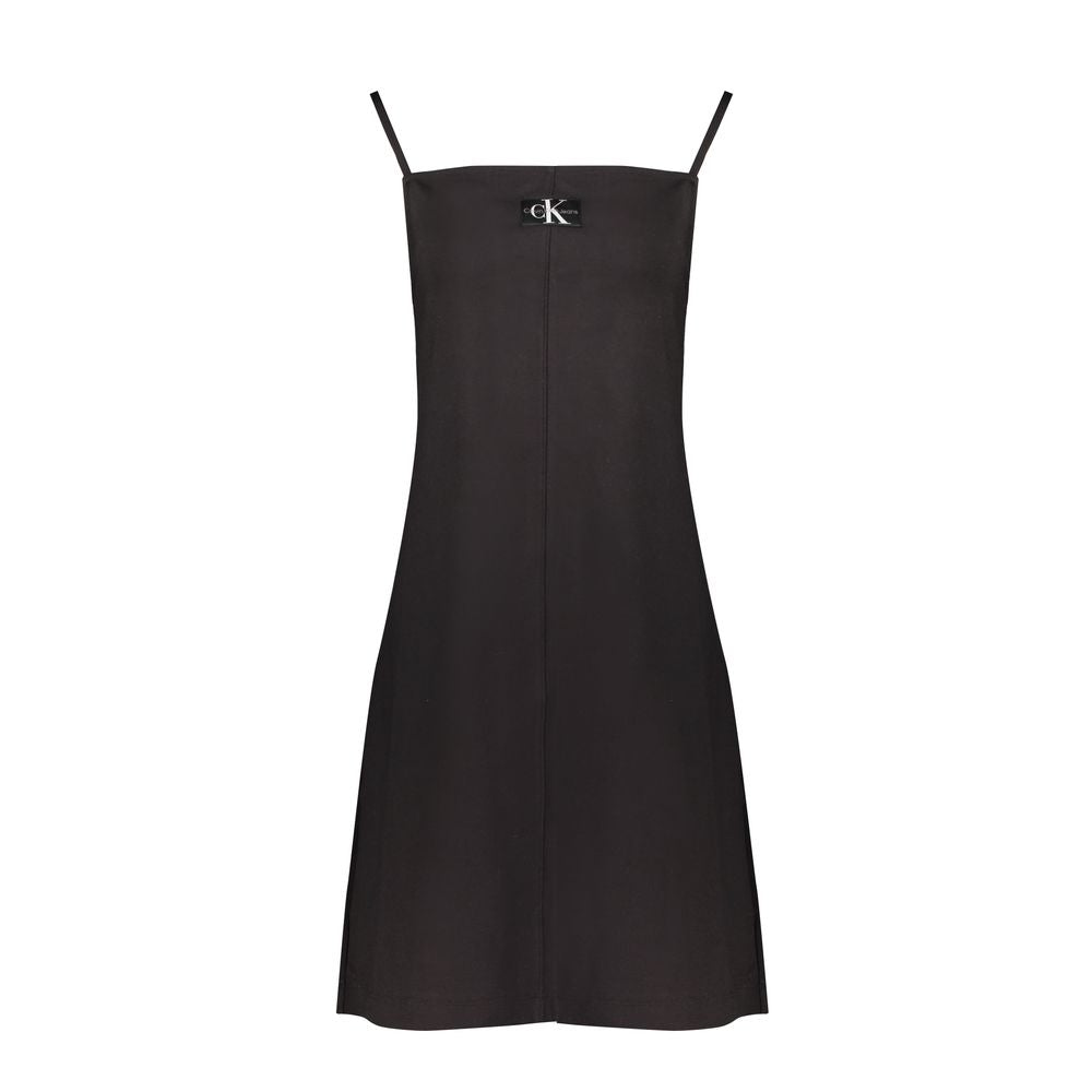 Black Elastane Dress