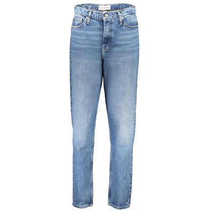 Blue Cotton Jeans & Pant