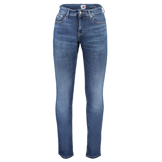 Blue Cotton Jeans & Pant