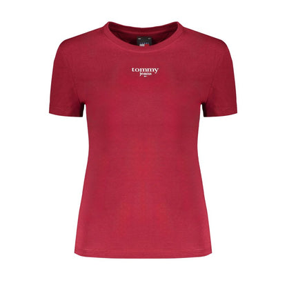 Red Cotton Tops & T-Shirt