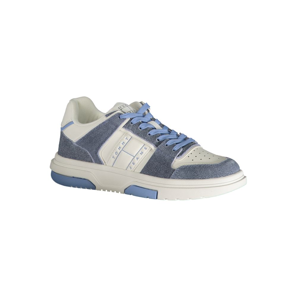 Light Blue Polyester Sneaker