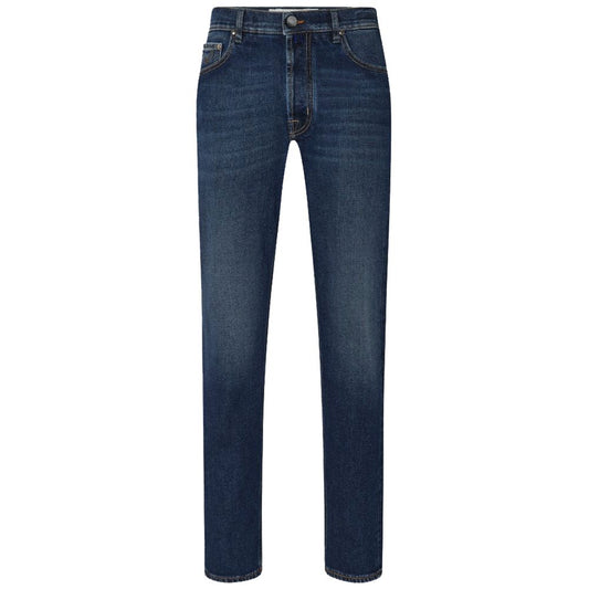 Blue Cotton Jeans & Pant