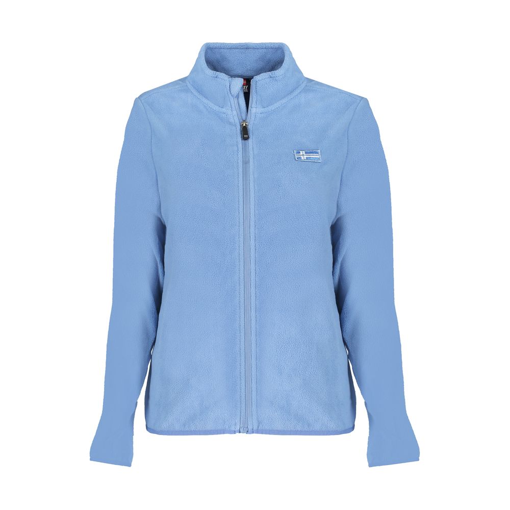 Blue Polyester Women Sweater