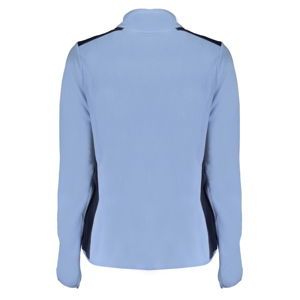 Light Blue Polyester Women Sweater