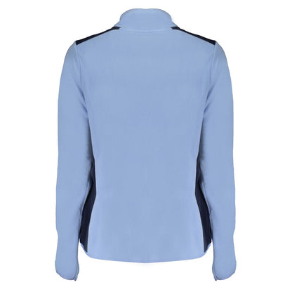 Light Blue Polyester Women Sweater