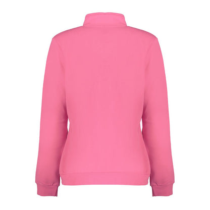 Pink Polyester Women Sweater