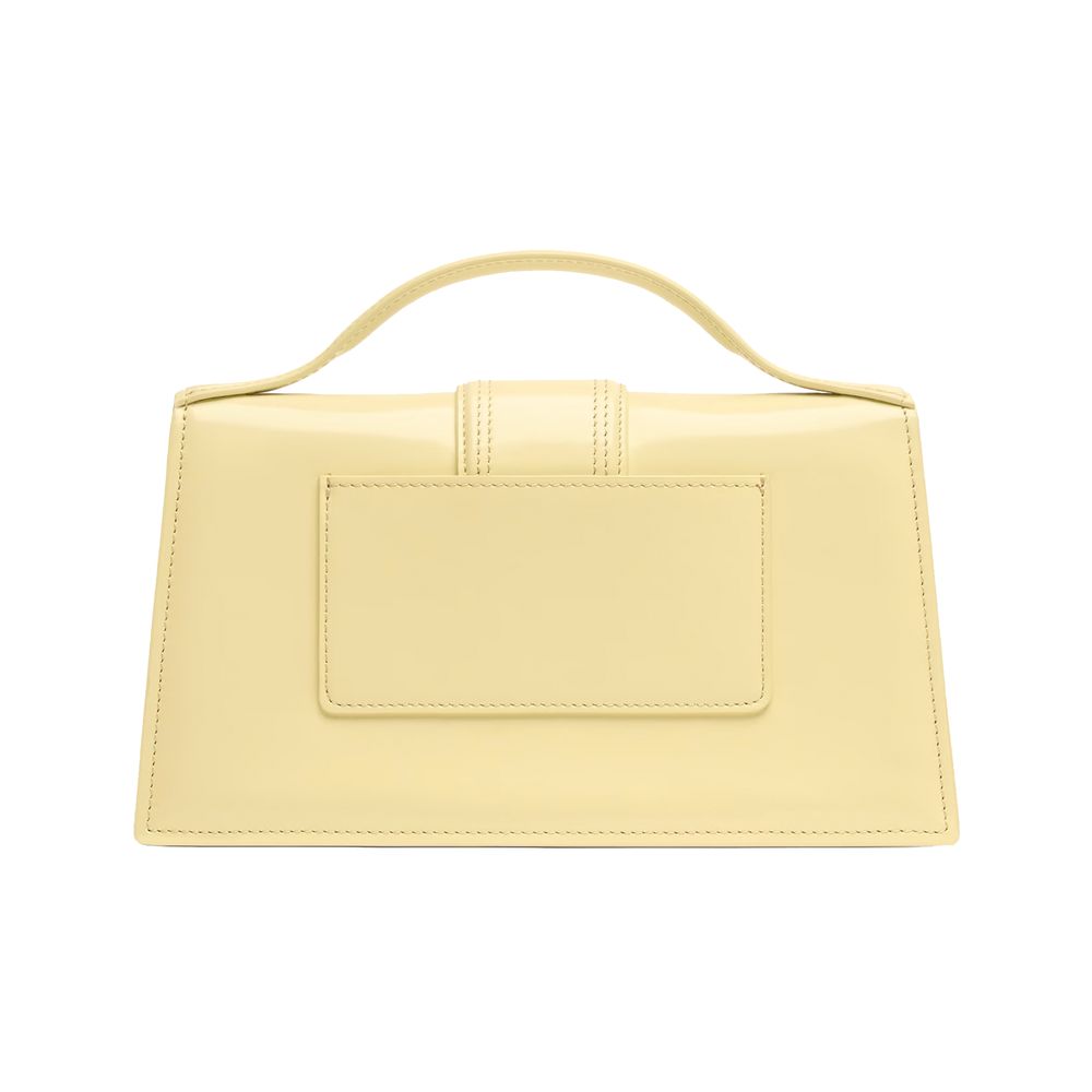 Yellow Leather Crossbody Bag