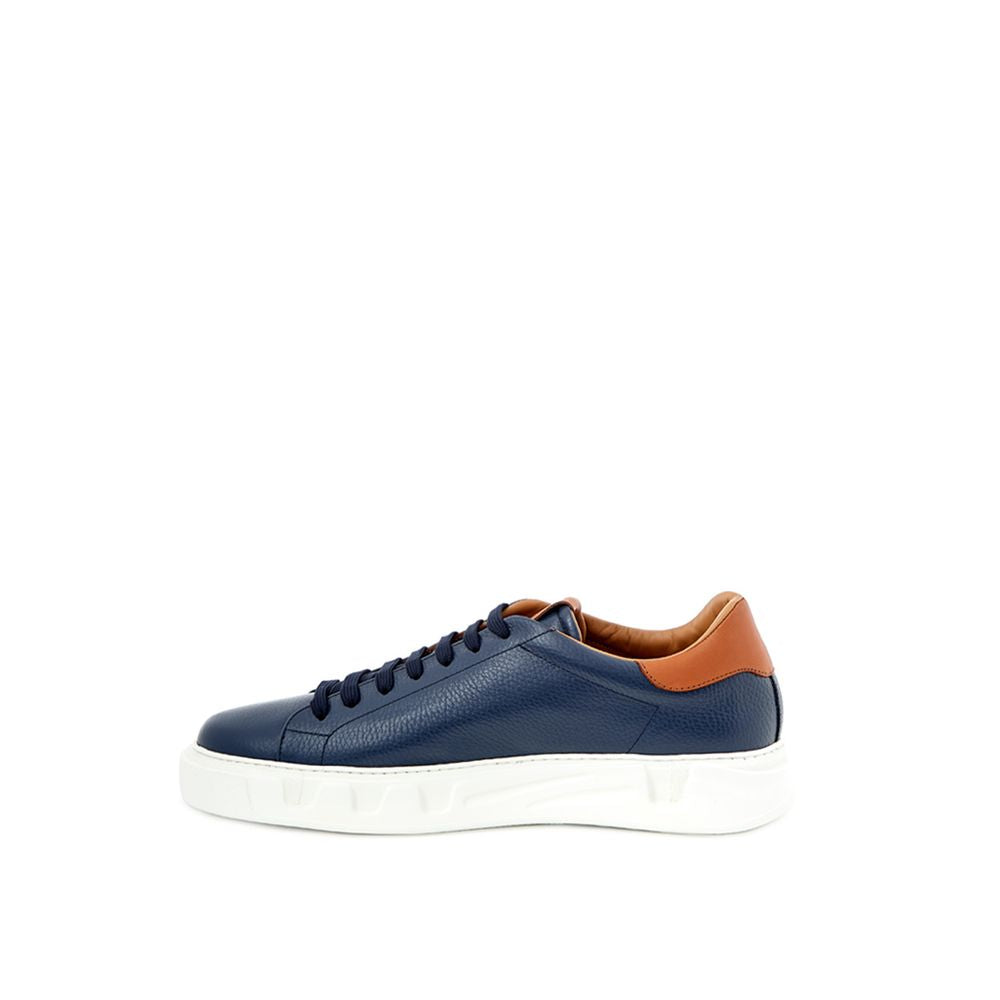 Blue Leather Sneaker