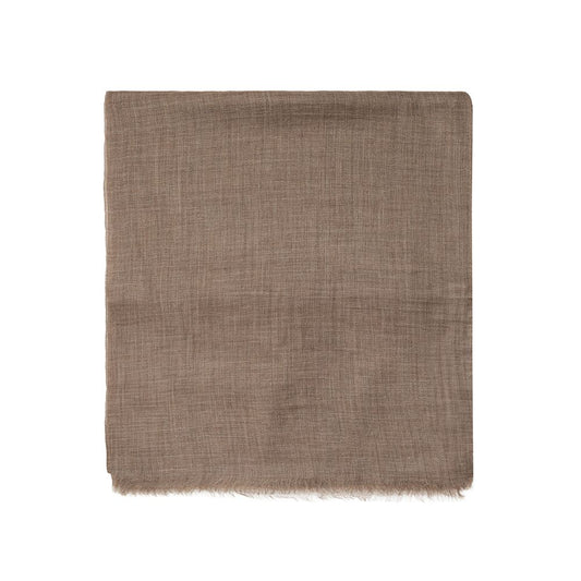 Brown Cashmere Scarf