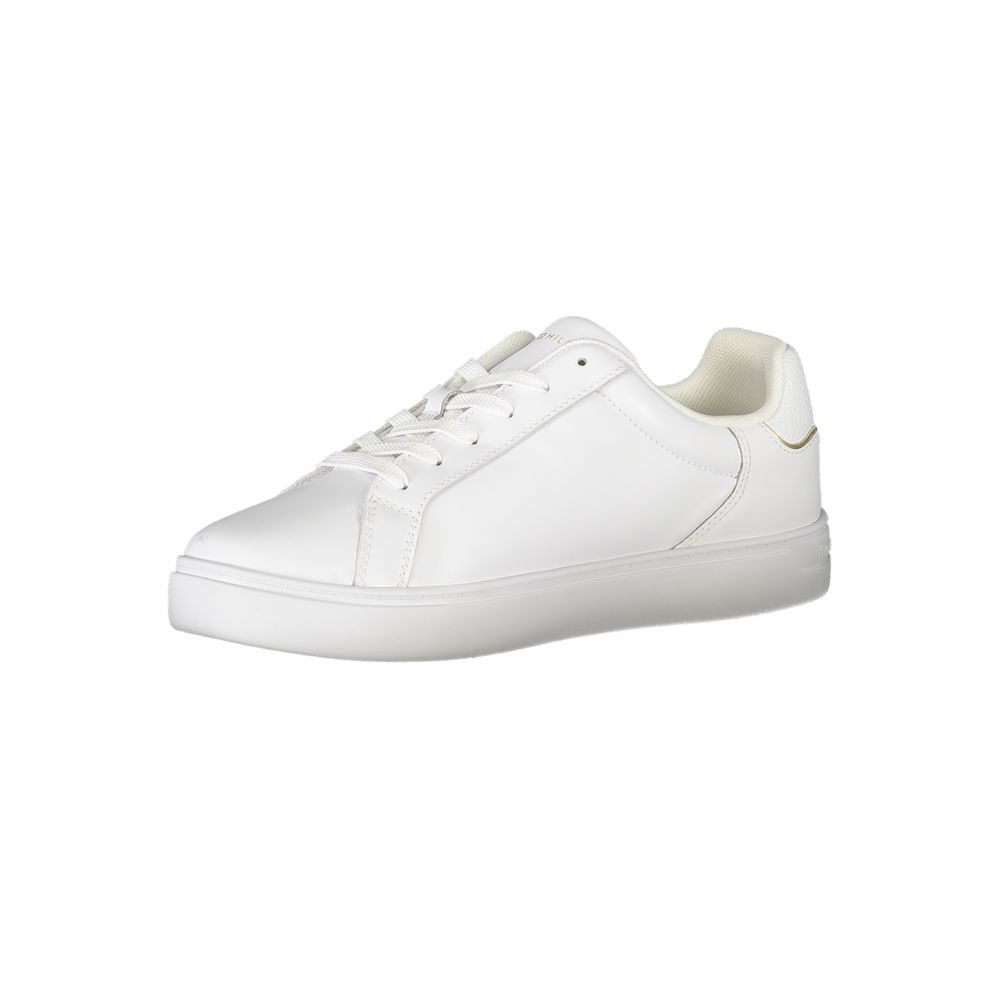 White Leather Women Sneaker