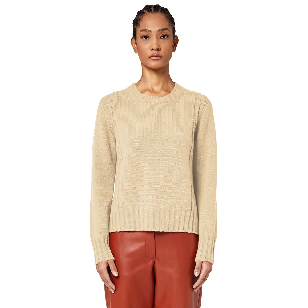 Beige Cashmere Sweater