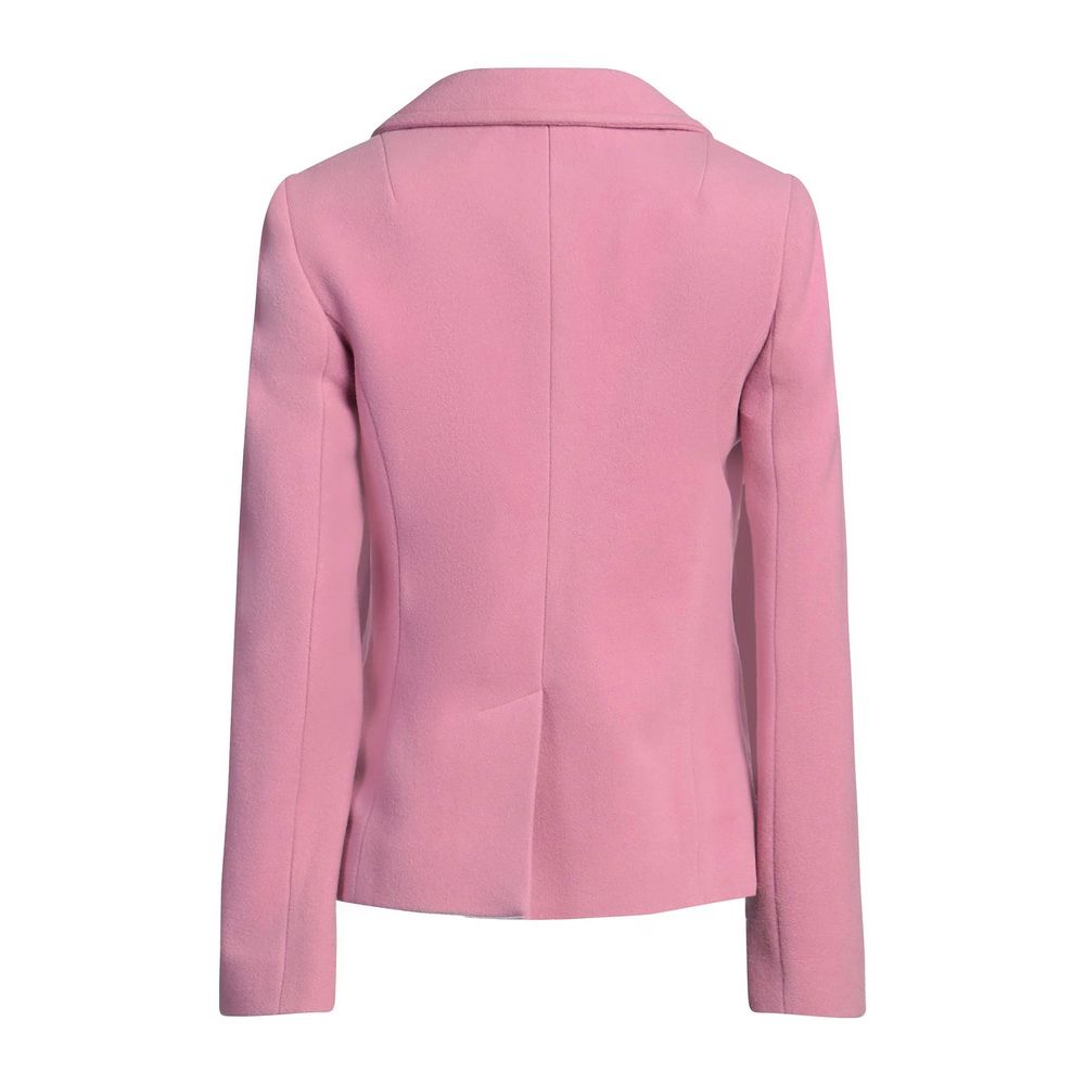 Pink Wool Jackets & Coat