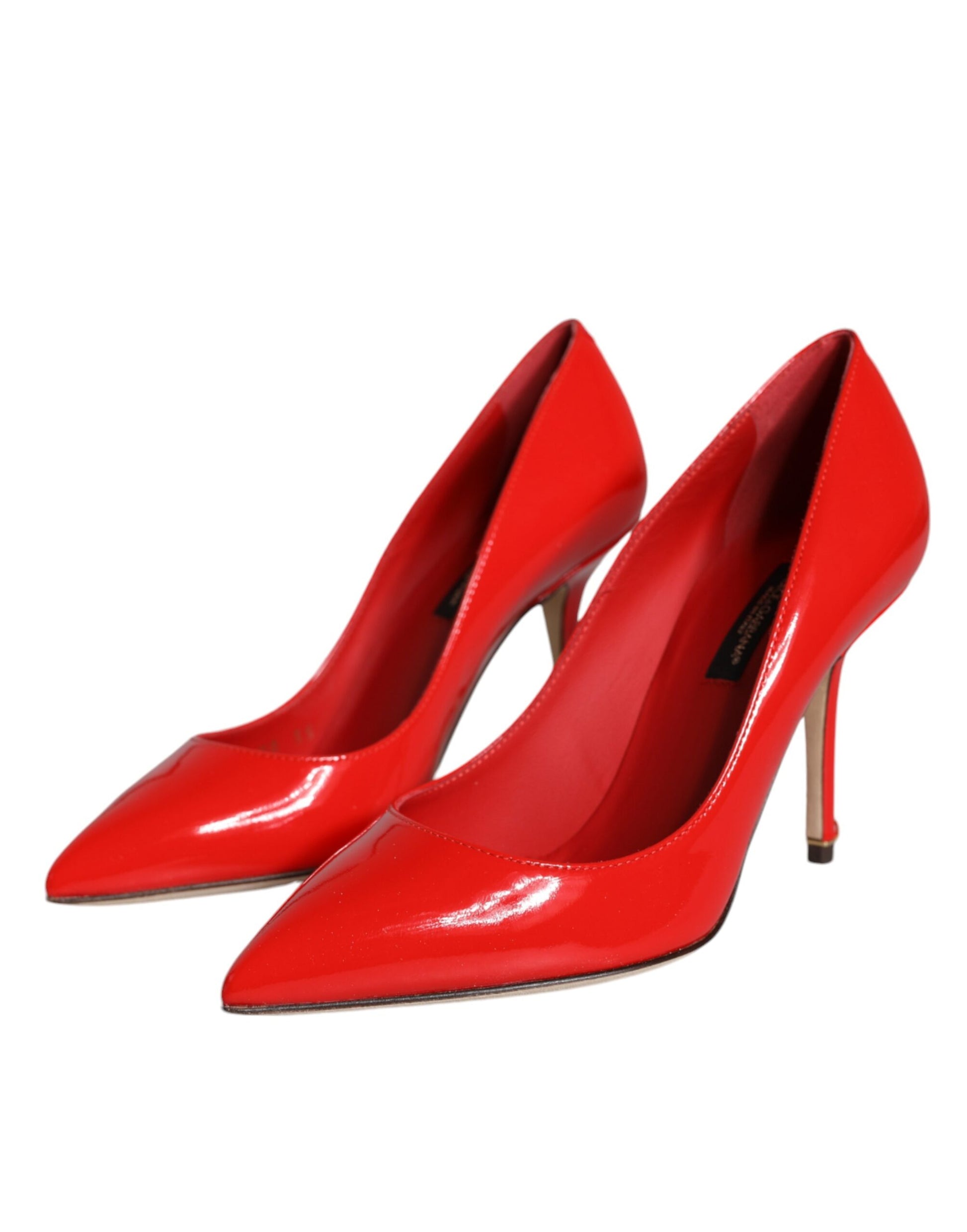 Red Patent Leather Bellucci Heel Pumps Shoes