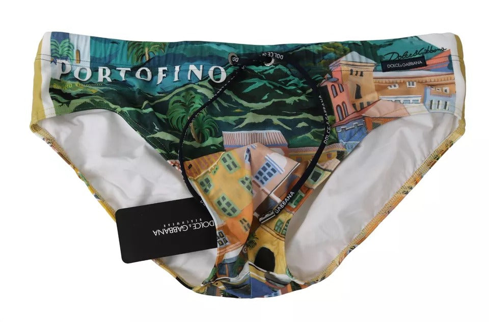 Multicolor PORTOFINO Beachwear Brief Swimwear