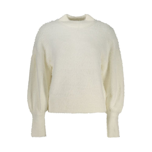 White Polyamide Women Sweater