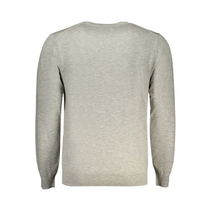 Gray Polyester Sweater