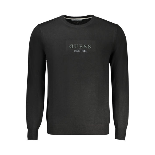 Black Polyester Sweater