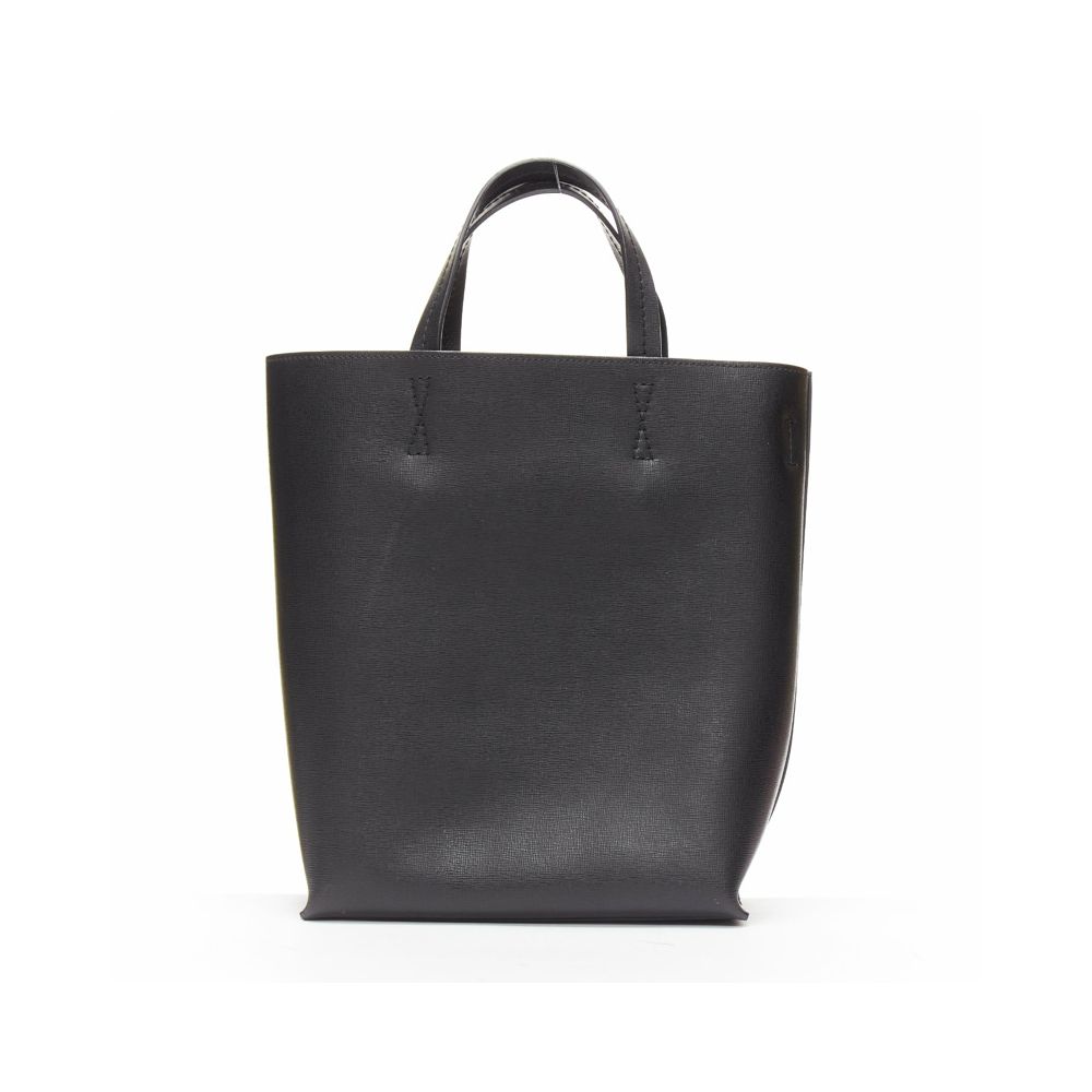 Black Leather Shoulder Bag