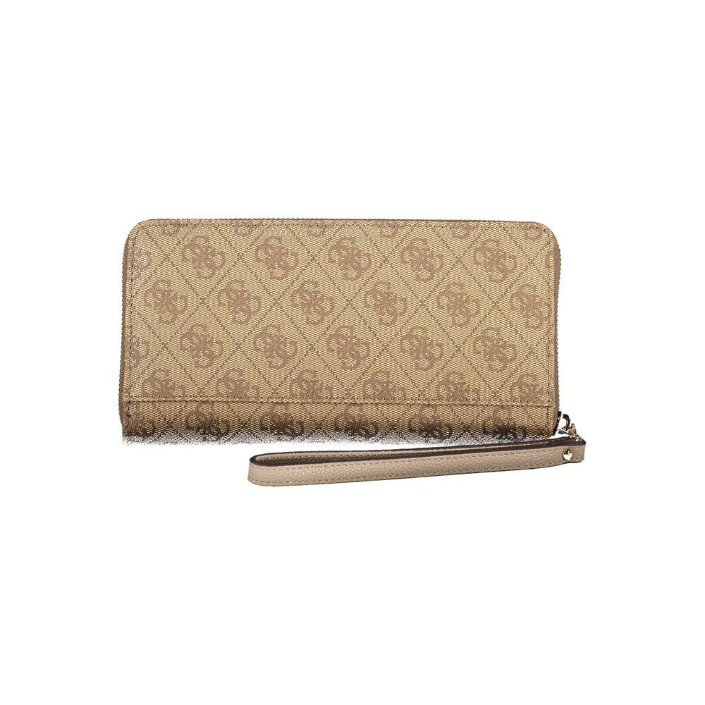 Beige Polyethylene Wallet