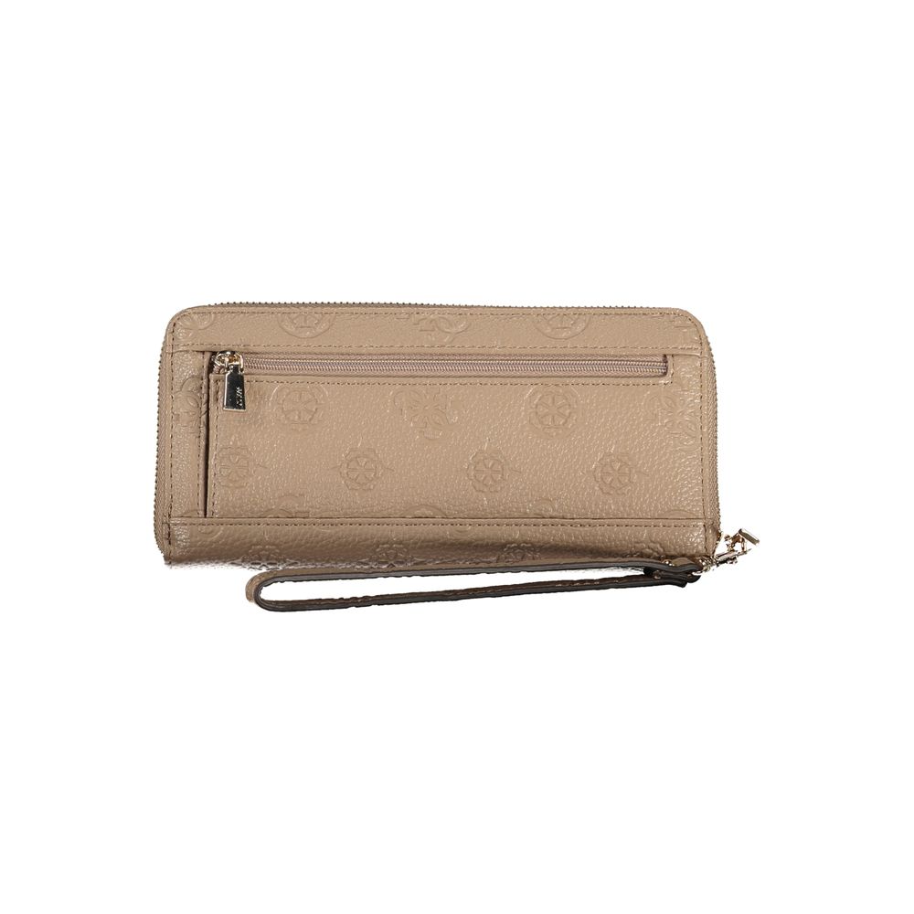 Beige Polyethylene Wallet