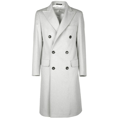 White Wool Vergine Jacket