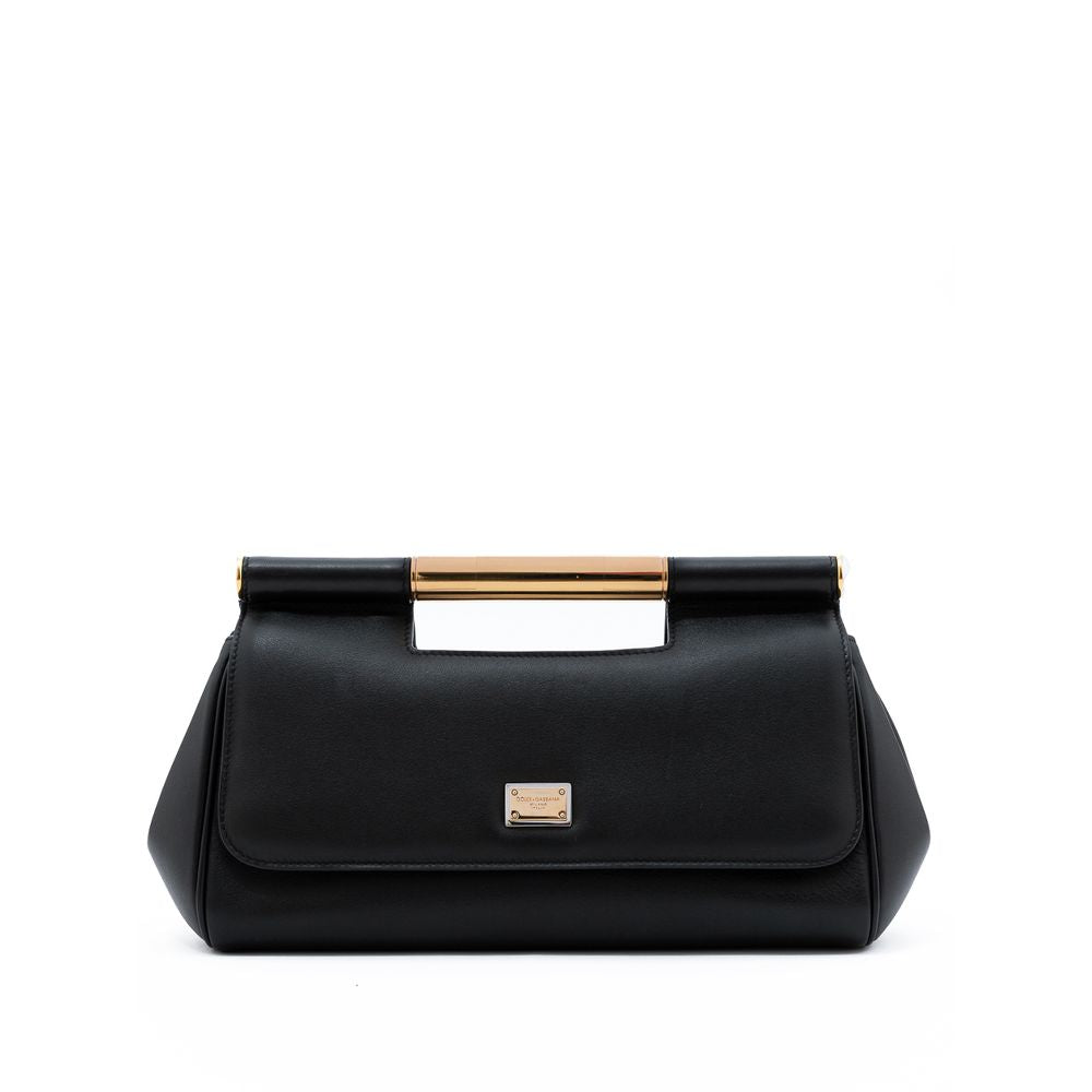 Black Leather Handbag