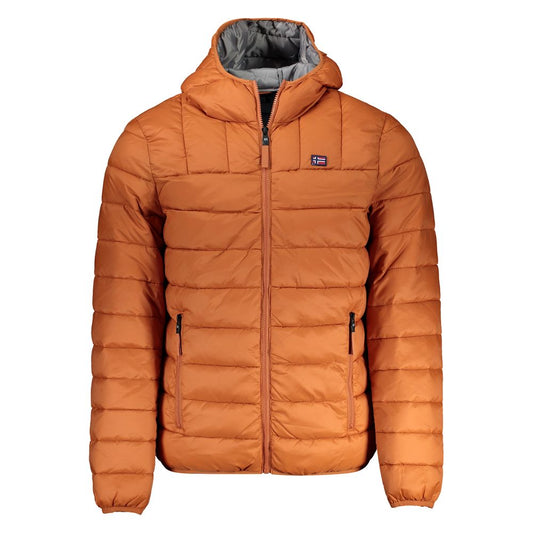 Orange Polyamide Jacket