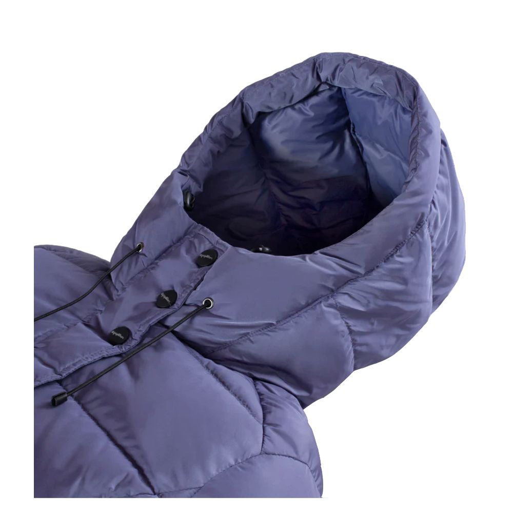 Purple Nylon Jackets & Coat