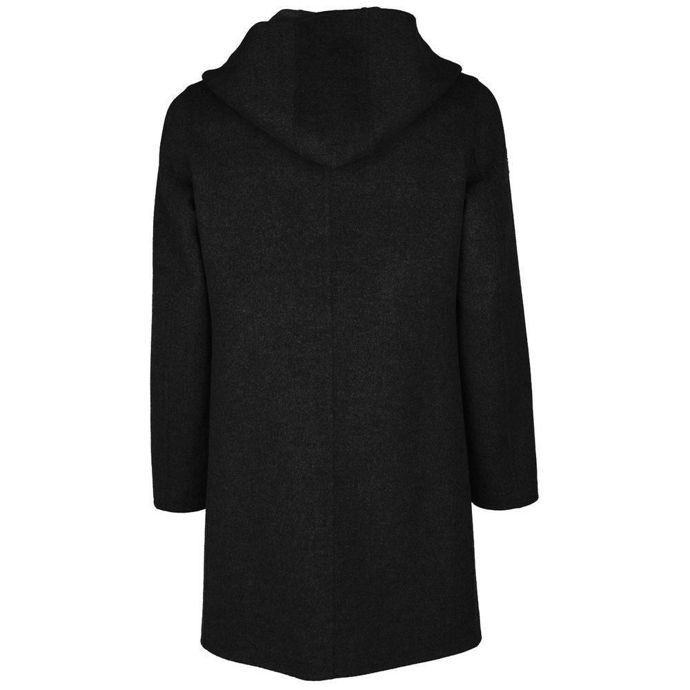 Black Wool Vergine Jacket