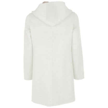 White Wool Vergine Jacket