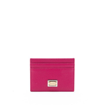 Fuchsia Leather Wallet