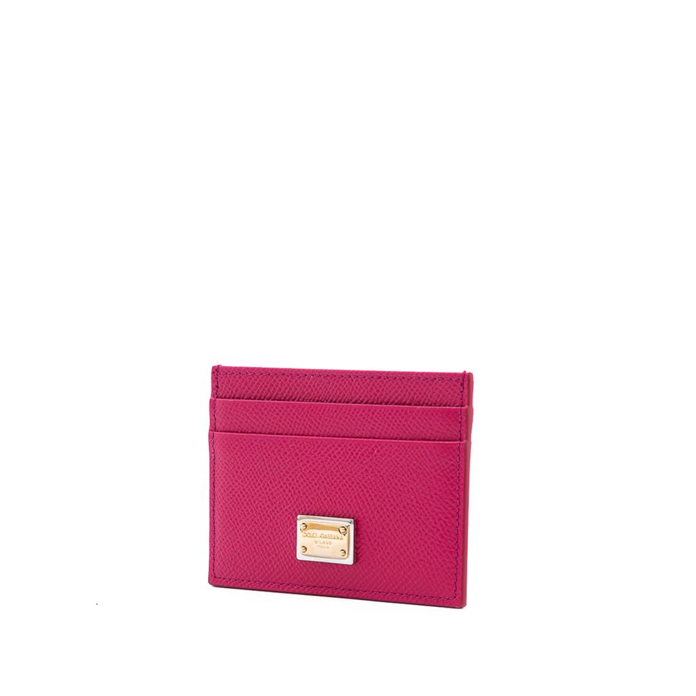 Fuchsia Leather Wallet