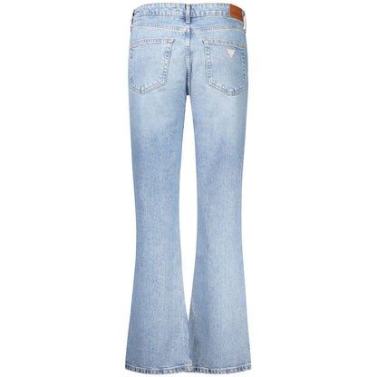 Light Blue Cotton Jeans & Pant