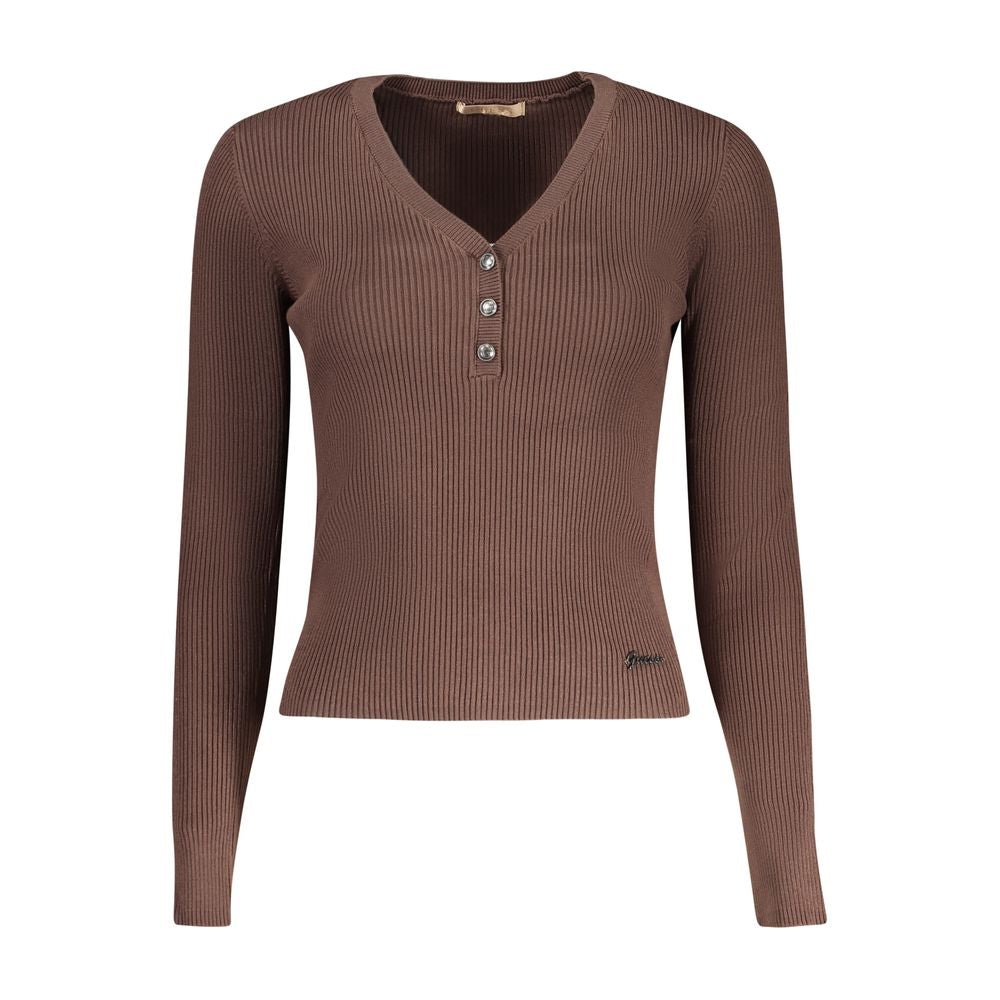 Brown Viscose Sweater