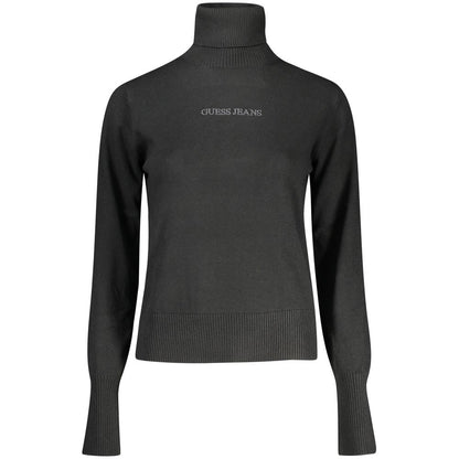 Black Polyester Sweater