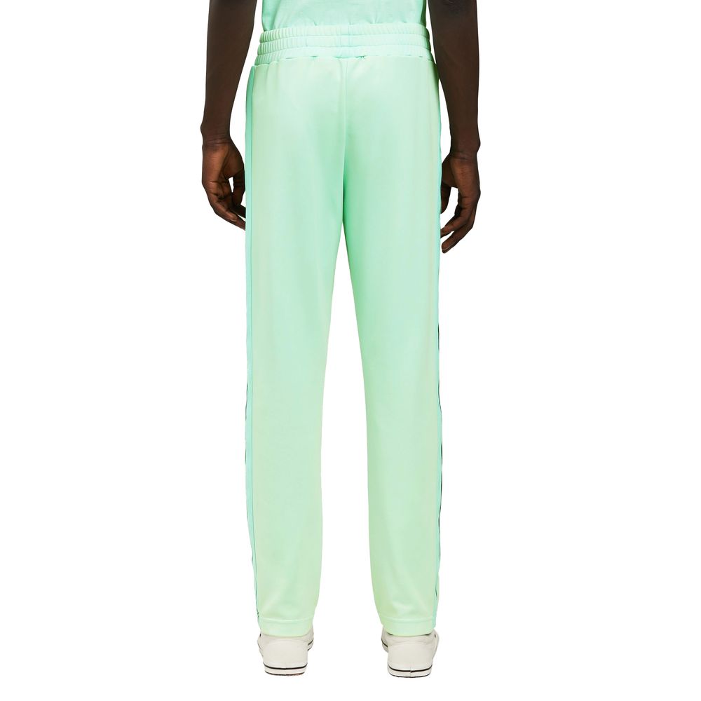 Green Nylon Jeans & Pant