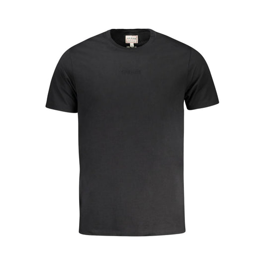 Black Cotton T-Shirt