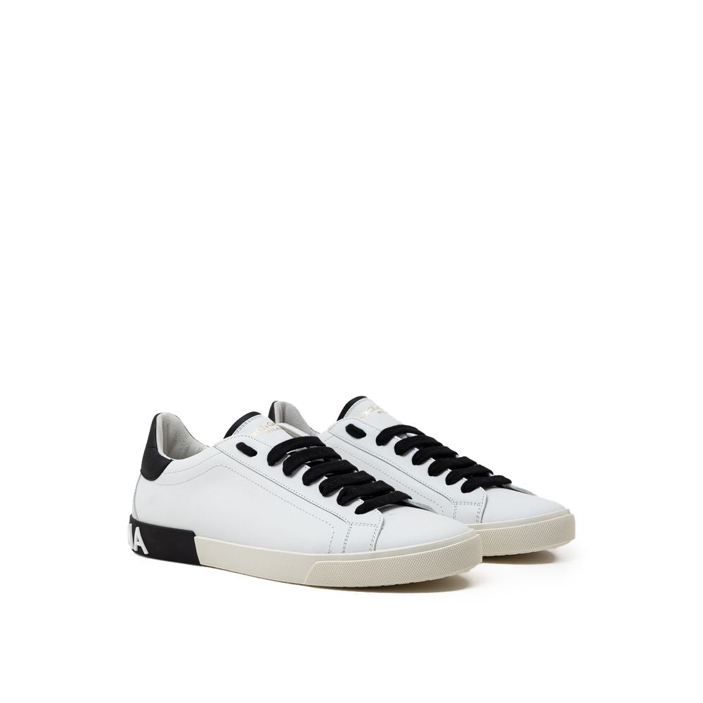 White Leather Sneaker