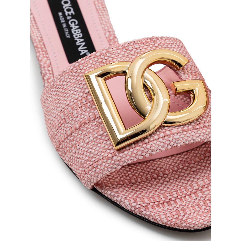 Pink Leather Sandal