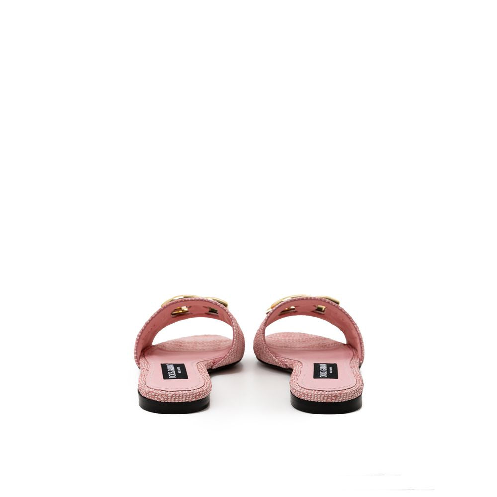 Pink Leather Sandal