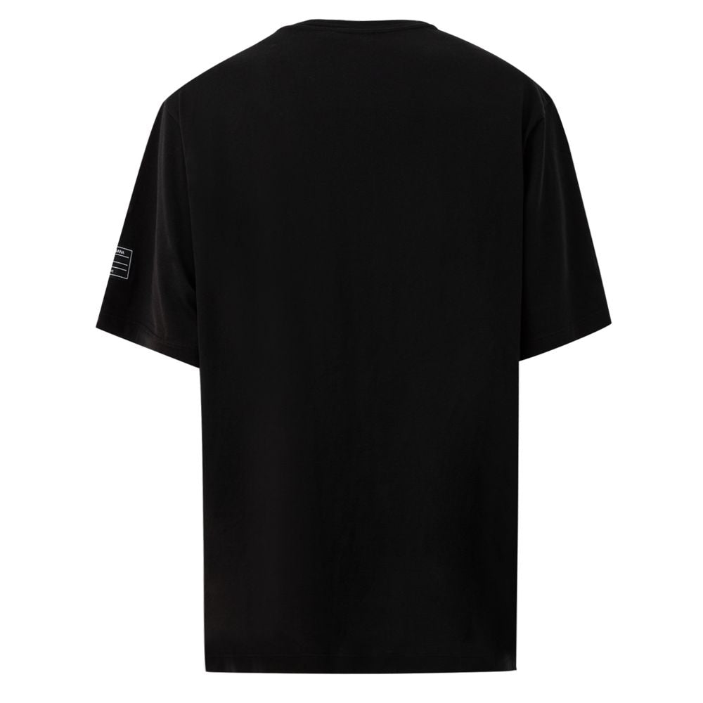 Black Cotton T-Shirt