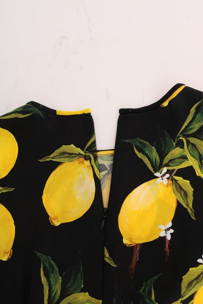 Blusa de seda con estampado de limones sicilianos