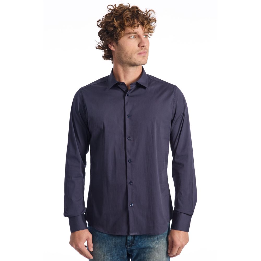 Blue Cotton Shirt