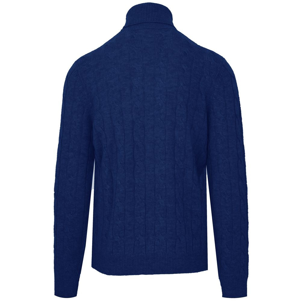 Blue Wool Sweater