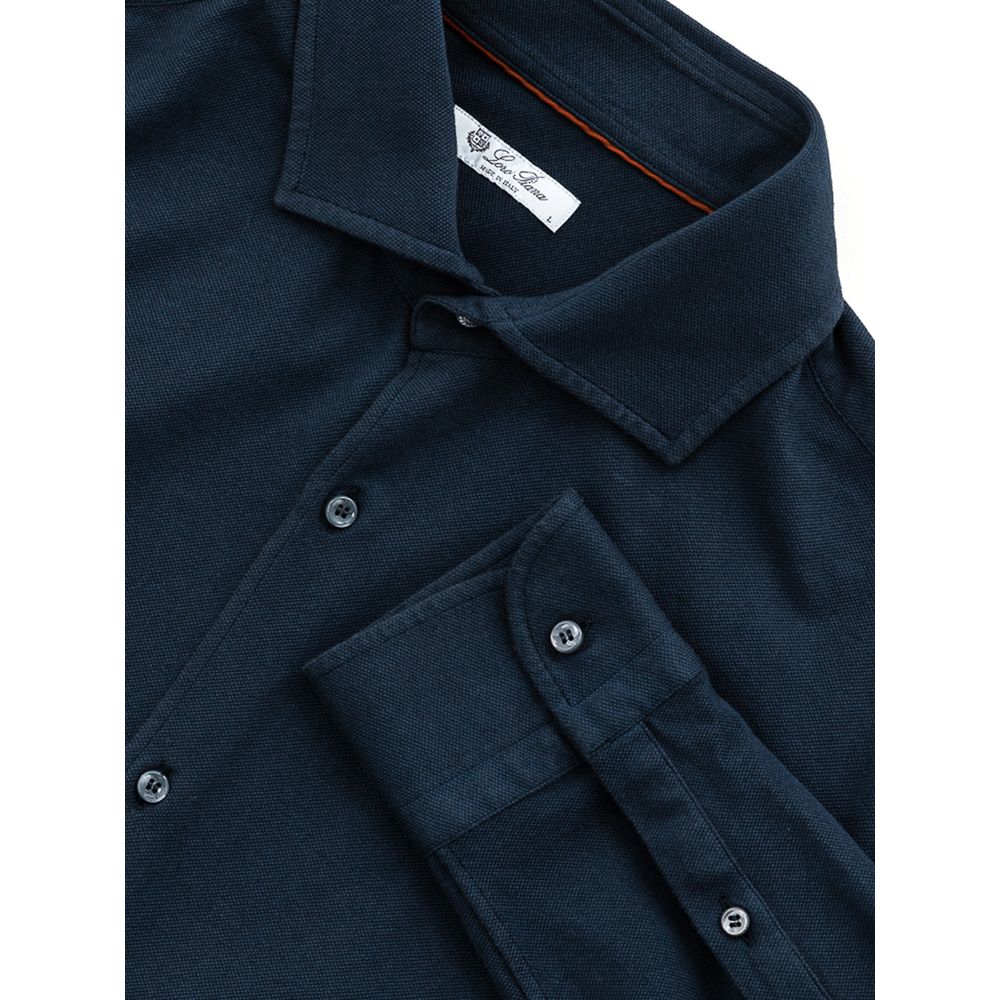 Blue Cotton Shirt