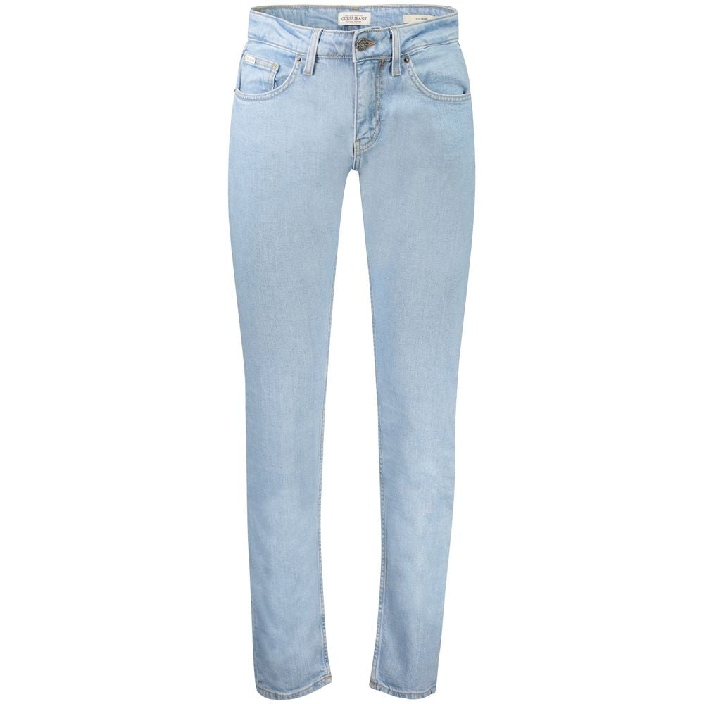 Light Blue Cotton Jeans & Pant