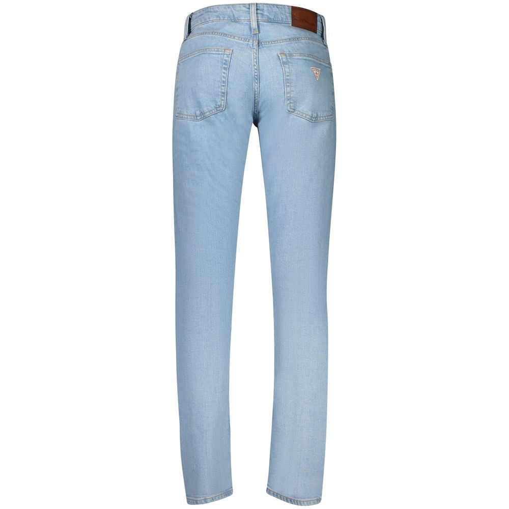 Light Blue Cotton Jeans & Pant