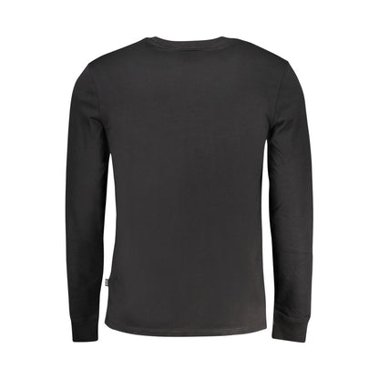 Black Cotton T-Shirt